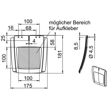 Bavette anti-projection pour garde boue 1258651