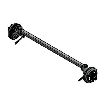 Lenkachse ohne Spurstange 4200 kg