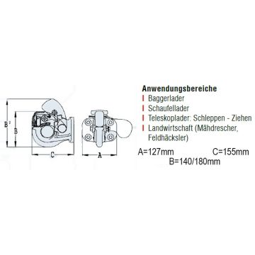 Accouplement crochet  32C4T13EA