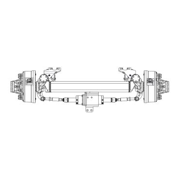 Lenkachse 150mm 4-kant Optimus Spur 1950
