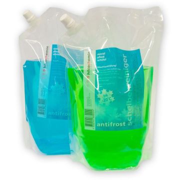 Scheibenreiniger Winter, 2 Liter, grün oder blau