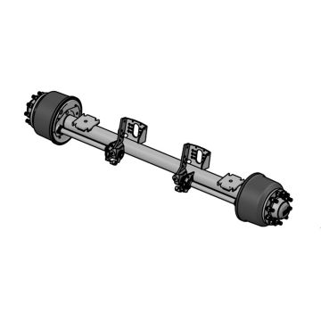 Achse 7500kg Aufl.1300 Anl. 2100 GFA