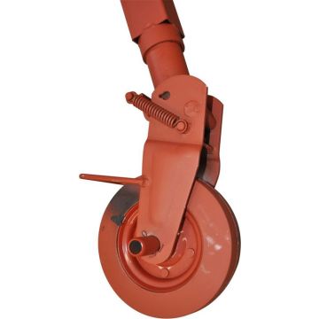 Stützrad  1200kg  80mm  Hub 290mm