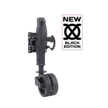 Stützrad    750kg  56mm 4-kant Hub 425mm Black Edition