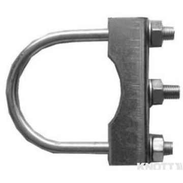 Fixation pour support béquille pour Ø 60mm