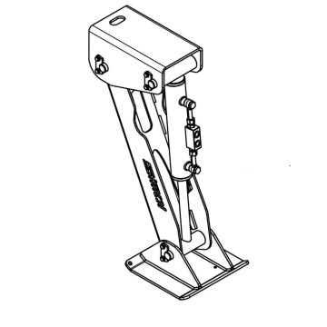 Béquille 3000kg  hydr
