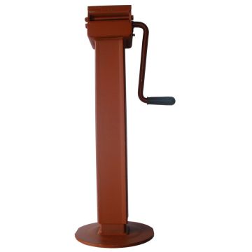 Pied béquille   4000kg  carré  80mm