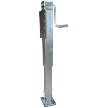 Pied béquille   1500kg  carré  70mm  4 niveau 130329E