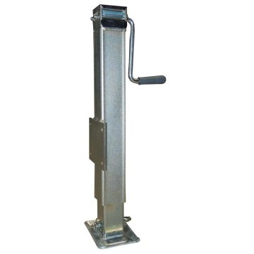 Pied béquille   1500kg  carré  70mm  4 niveau 130329F