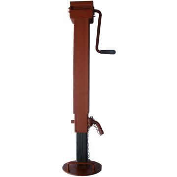 Pied béquille   3000kg  carré  90mm  7 niveau