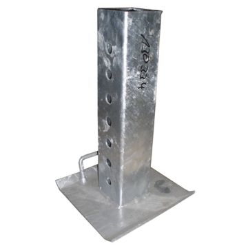 Pied pour pied béquille carré  130333