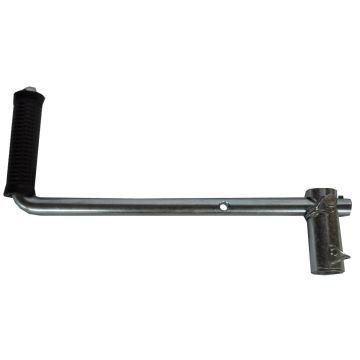 Manivelle pour 130333 / zinqué avec poignée