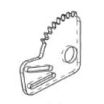 Segment denté pour levier de frein AL-KO 1378713