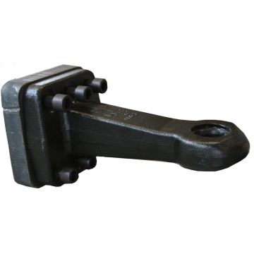 Flanschzugöse Ø40mm, ink Platte &Schraube