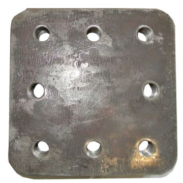 Plaque à soudé pour anneau flasque 140013