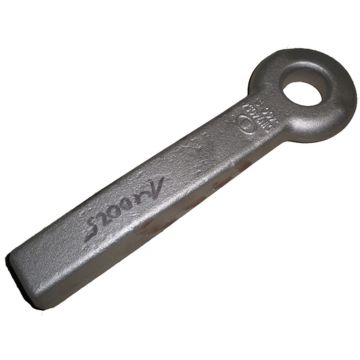 Zugöse, 50x50 mm, L 300 mm Ø40