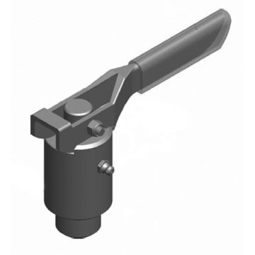 Verrou à ressort  L 105mm, boulon Ø25mm