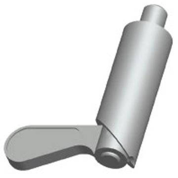 Verrou à ressort  L  62mm, boulon Ø10mm