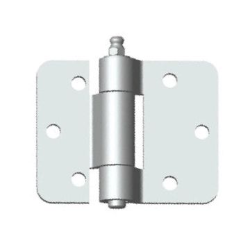 Charnière L  82.5  L 65 zingué  avec graisseur