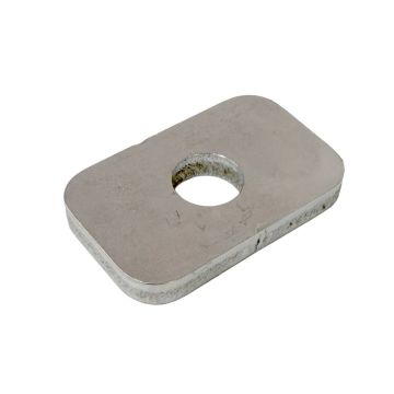 Chassishalter Unterlegplatte Inox