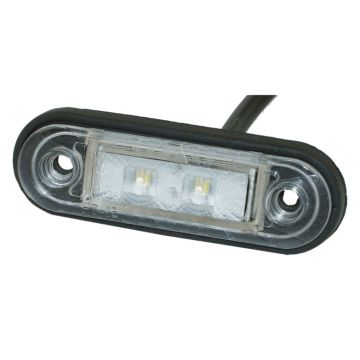 LED Positionsleuchte Fristom FT-015B weiss 12-24V