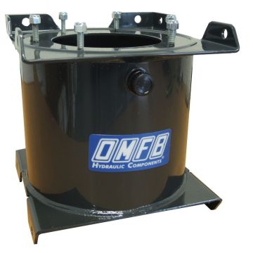 Réservoir plastique 3 lt. incl. boîtier en alu