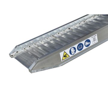 Alu-Laderampe, 5150 kg pro Paar, o. Rand,