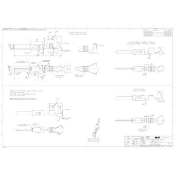 Flachstecker Tyco 964269-2   0.5 - 1.0mm²