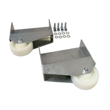 Ensemble de 2 rouleaux de guidage