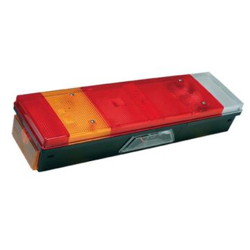 feu arrière LC7 DIN gauche av. eclaireur de plaque