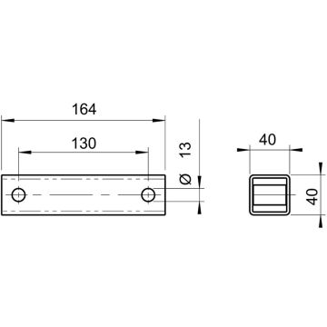 Distanzstück AL-KO, Deichsel/Auflaufeinr