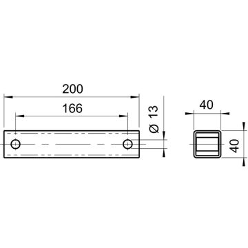 Entretoises AL-KO, tuyau/ timon