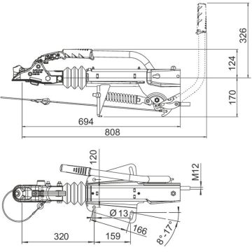 Timon AL-KO: 251G, 1550-3000kg, 120kg