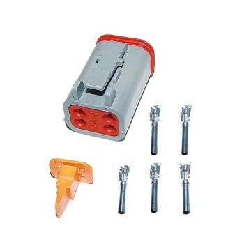 Deutsch Steckersatz 4-pol  IP68, DT064S