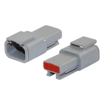 Prise allemande 3 pôles ( DTM04-3P ) IP68