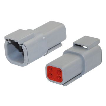 Prise allemande 4 pôles ( DTM04-4P ) IP68