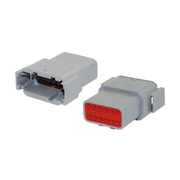 Prise allemande 12 pôles mini sans broche ! ! (DTM0412PA) IP68