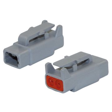 Connecteur allemand à 2 pôles ( DTM06-2S ) sans broche ! IP68