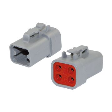 Connecteur allemand 4 pôles (DTP06-4S) IP68