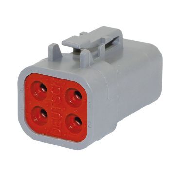 Connecteur allemand 4 pôles (DTP06-4S) IP68
