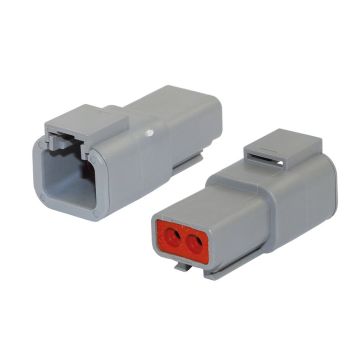 Deutschdose 2-pol  (DTP04-2P) IP68