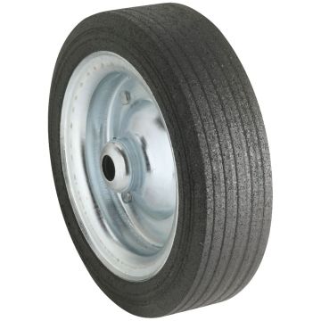 Roue caoutchouc dur, jante en acier 1860512