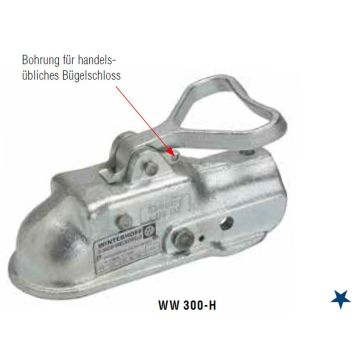 Accouplement à boule Ø 50mm, 3000kg "boule Ø 60mm"
