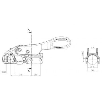 Accouplement de securité WS3500, 3500kg 1860857