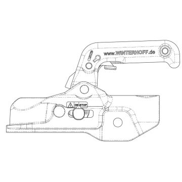 Kugelkupplung Ø 60mm, 3500kg 1861933