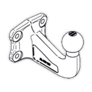 Flanschkugel LB 83x56, D23.5kN, S200kg