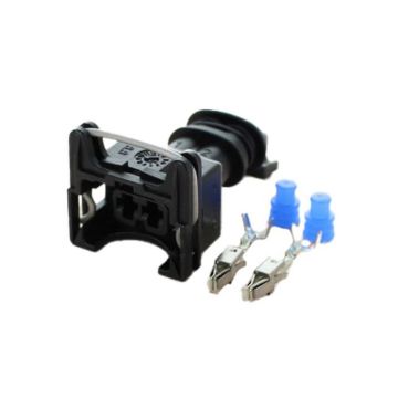 Einspritz-Steckgehäuse (w) 2-pol AMP JPT