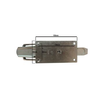 Fermeture excentrique avec étrier plat Anssems