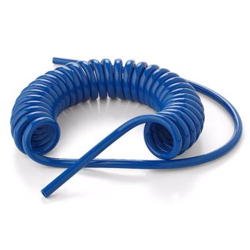 Spiralschlauch Ø 6.5x10mm, blau, ohne Anschlüsse