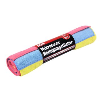 Lingette microfibre paquet à 3 pce.